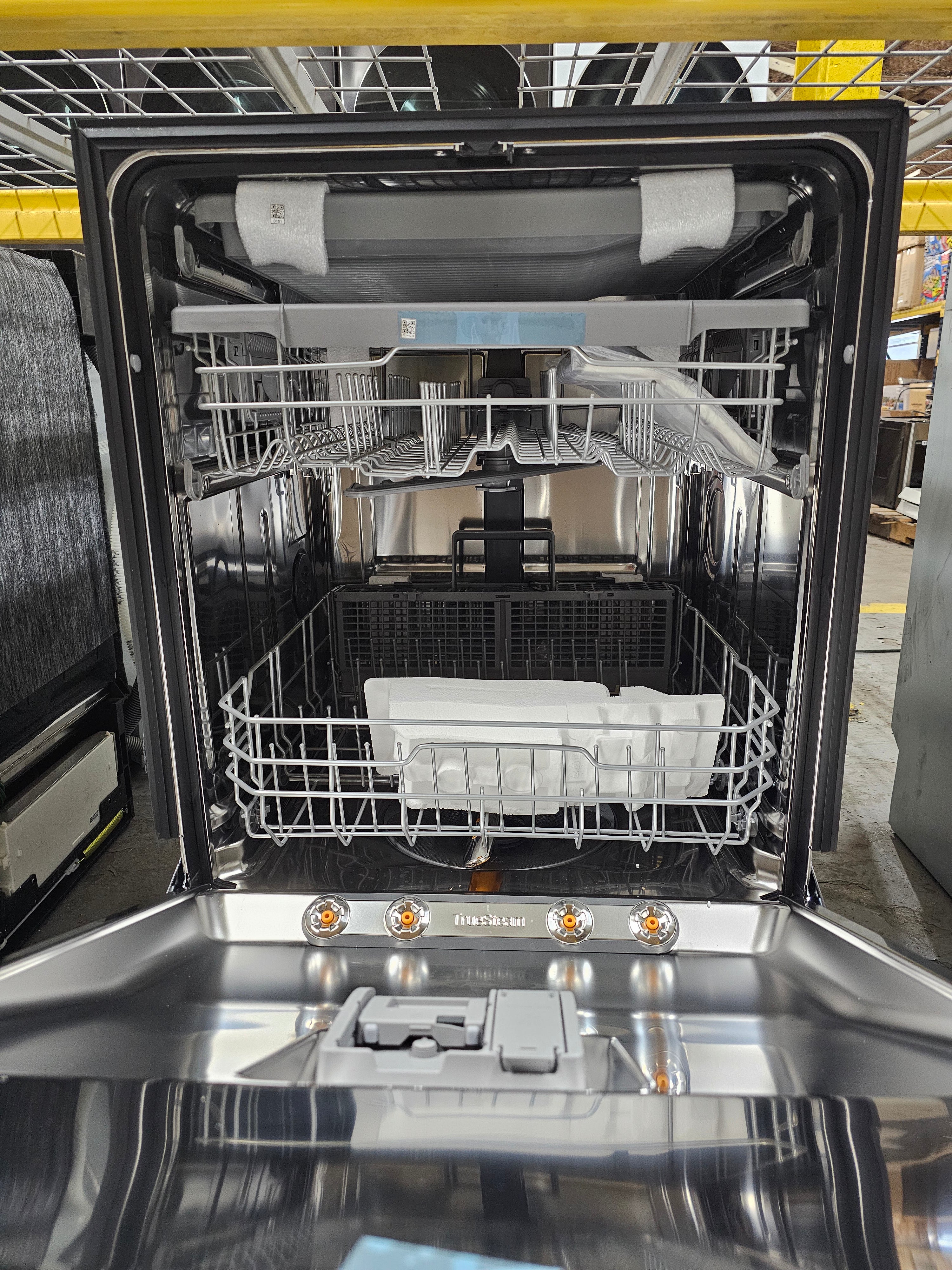 LG Top Control Wi-Fi Enabled Dishwasher with TrueSteam and 3rd Rack: Printproof Stainless Steel